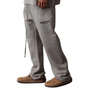 NEW Essentials Fear of God RELAXED Fit Sweatpants Dark Oatmeal SS22